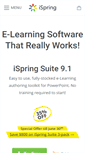 Mobile Screenshot of ispringsolutions.com